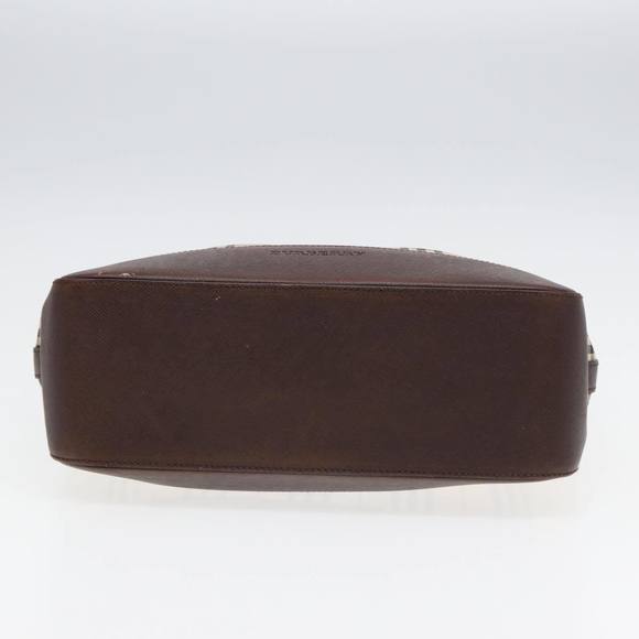 BURBERRY Nova Check Tote Bag Canvas Beige Brown Auth bs16017 - Picture 5 of 16